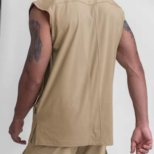 Dynamic Flow Tee - Khaki